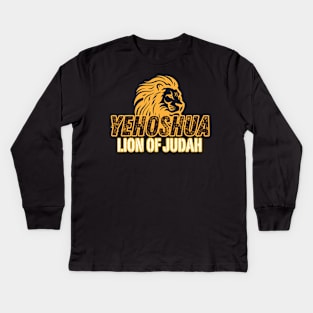 Lion of Judah Kids Long Sleeve T-Shirt